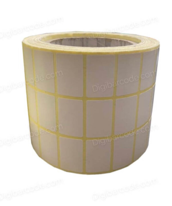 برچسب کاغذی 20x30 میلیمتری