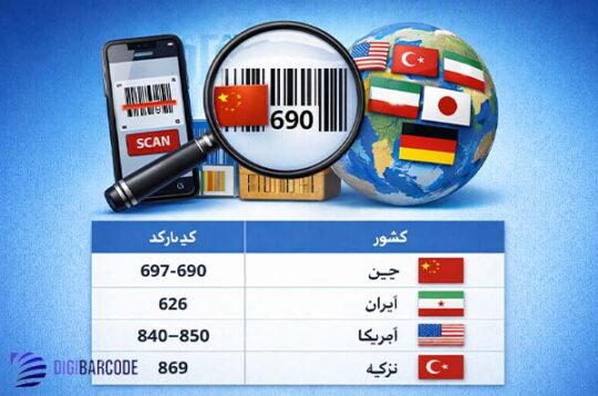 تشخیص کشور سازنده از بارکد