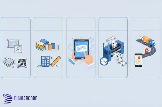 مراحل چاپ لیبل اصالت